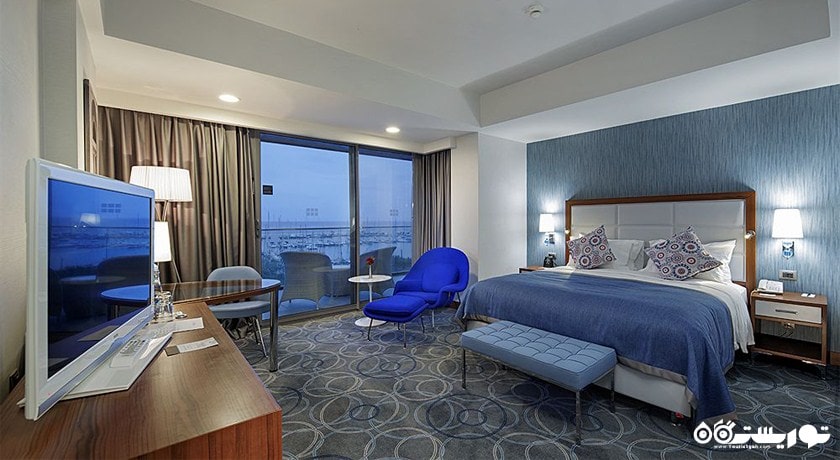 اتاق توئین هتل دابل تری هیلتون